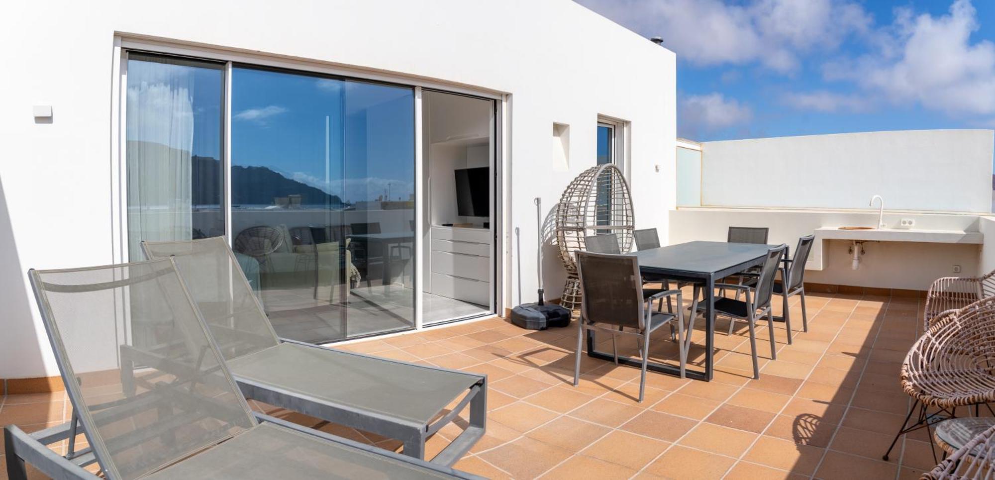 Alma Suite Duplex Caleta de Sebo Exteriör bild